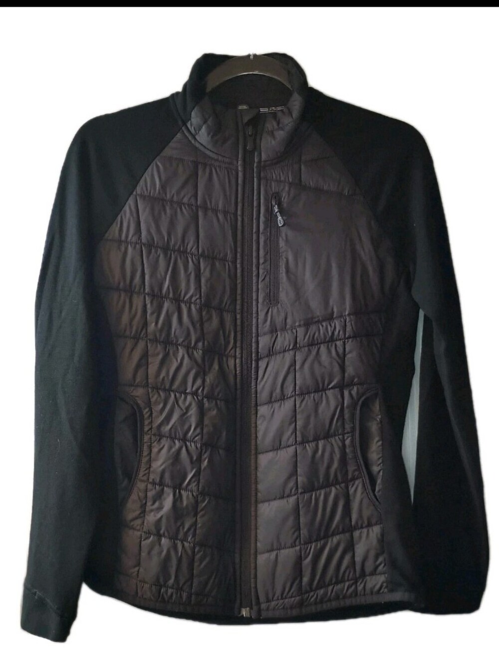 Smartwool Black Quilted Hybrid Jacket